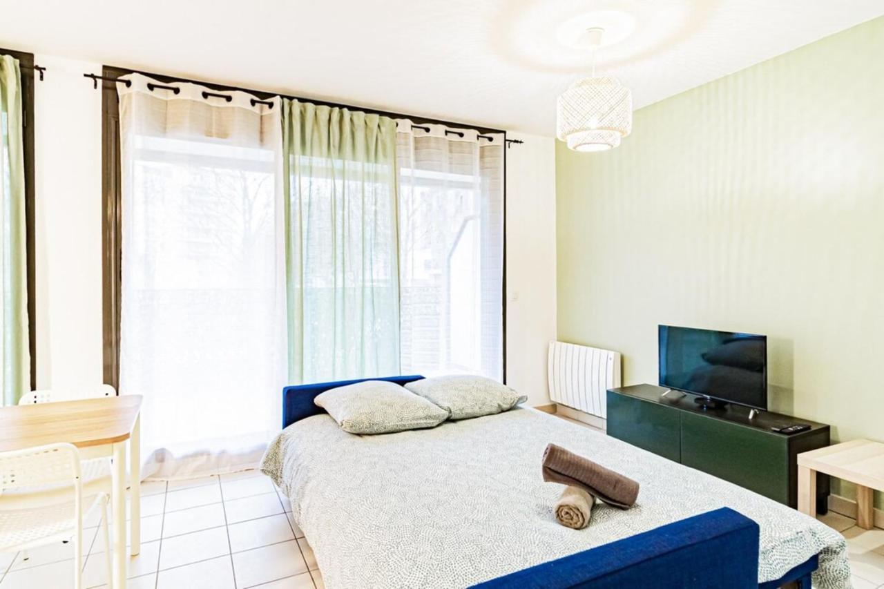 Le Petit Kaplan-Studio Cosy Avec Terrasse Lyon Dış mekan fotoğraf